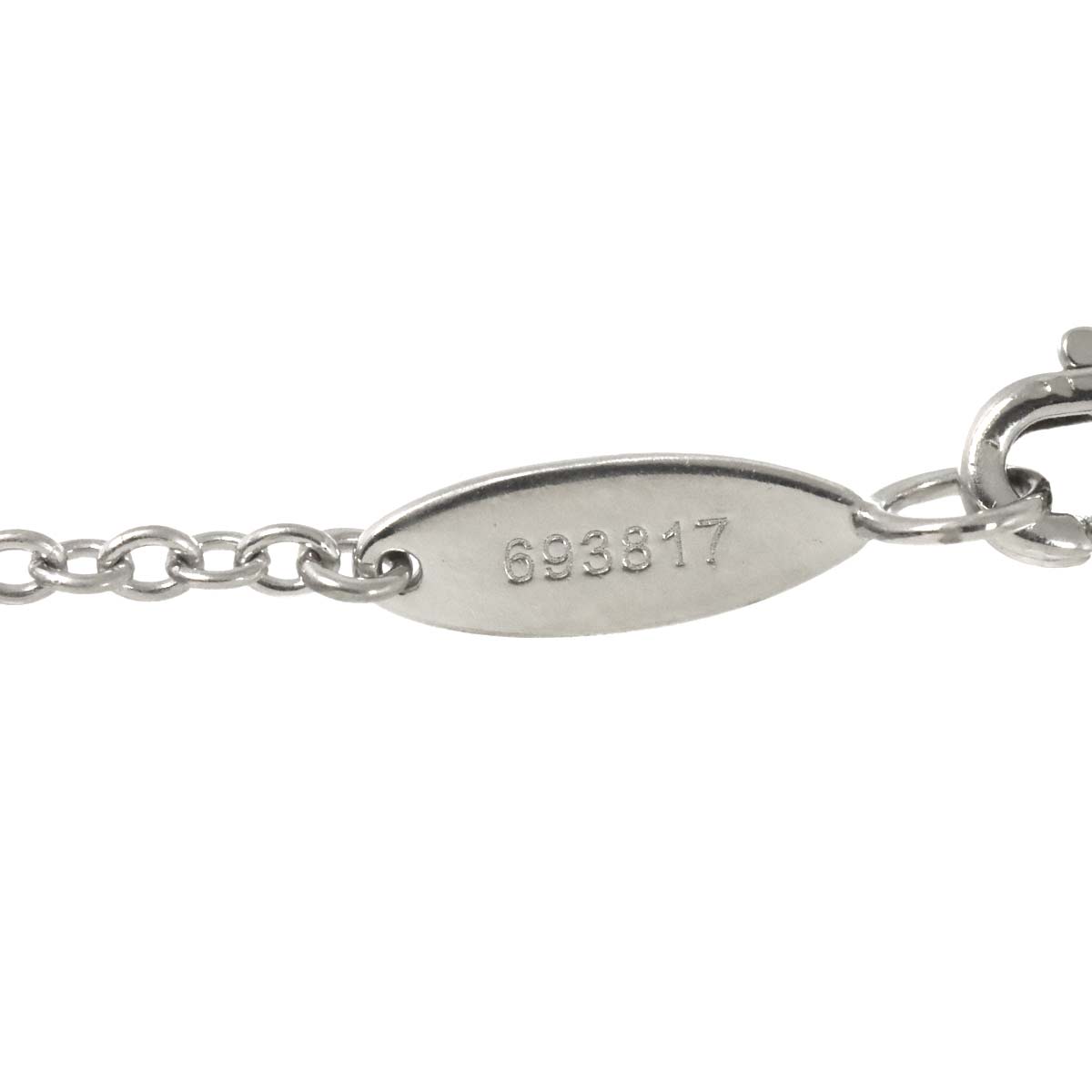 Mini Cross Diamond Necklace Pt