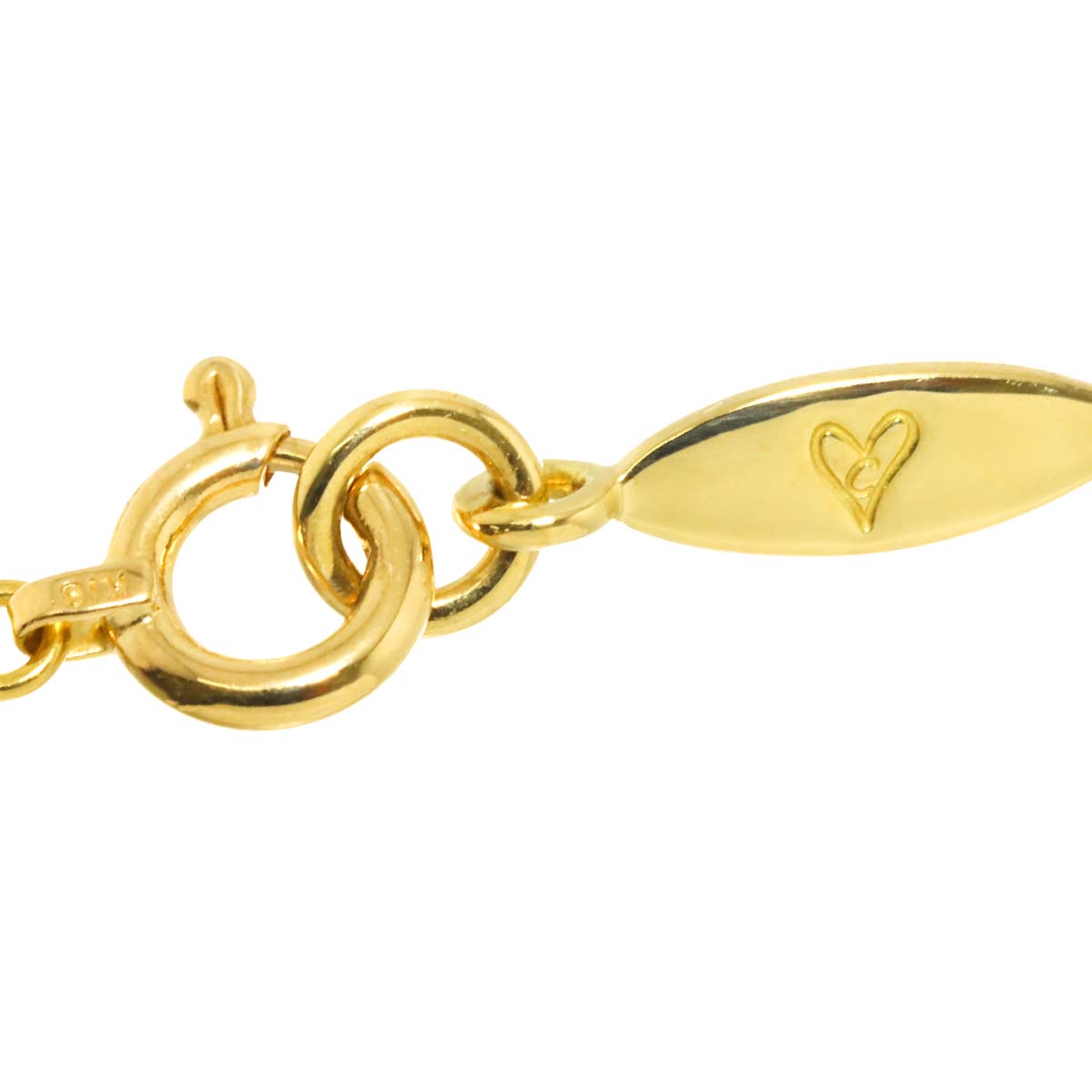 Diamond 0.06ct Necklace 18K Yellow Gold 750