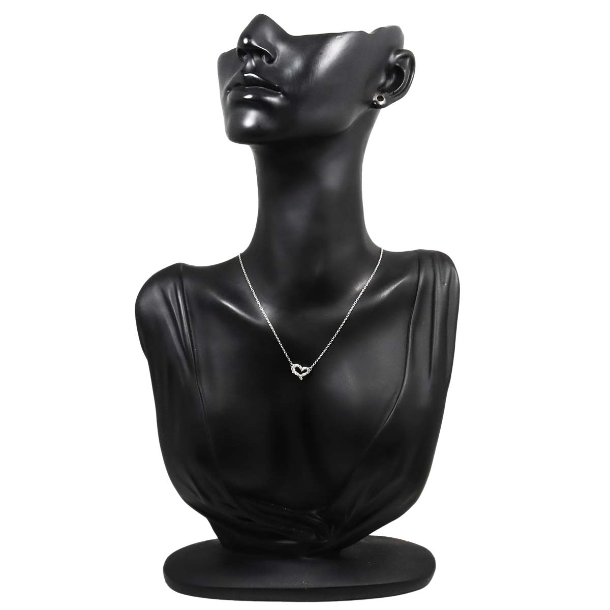 Diamond 0.18ct Necklace 18K White Gold 750