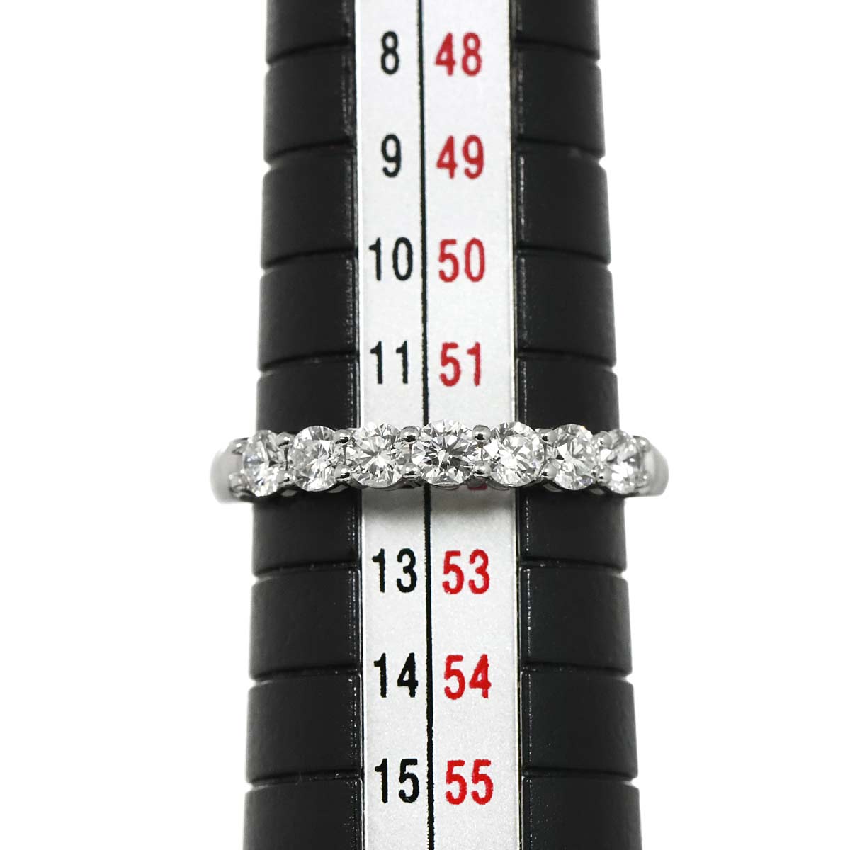 Forever Half Diamond Ring Platinum size6(US)