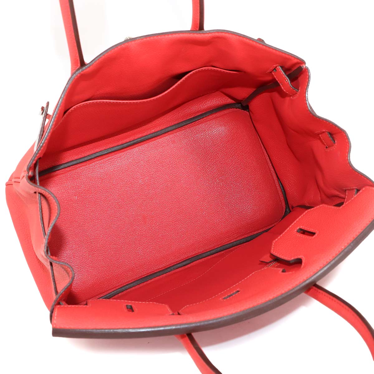 Birkin 30 Veau Togo Rouge pivoine Hand Bag Purse