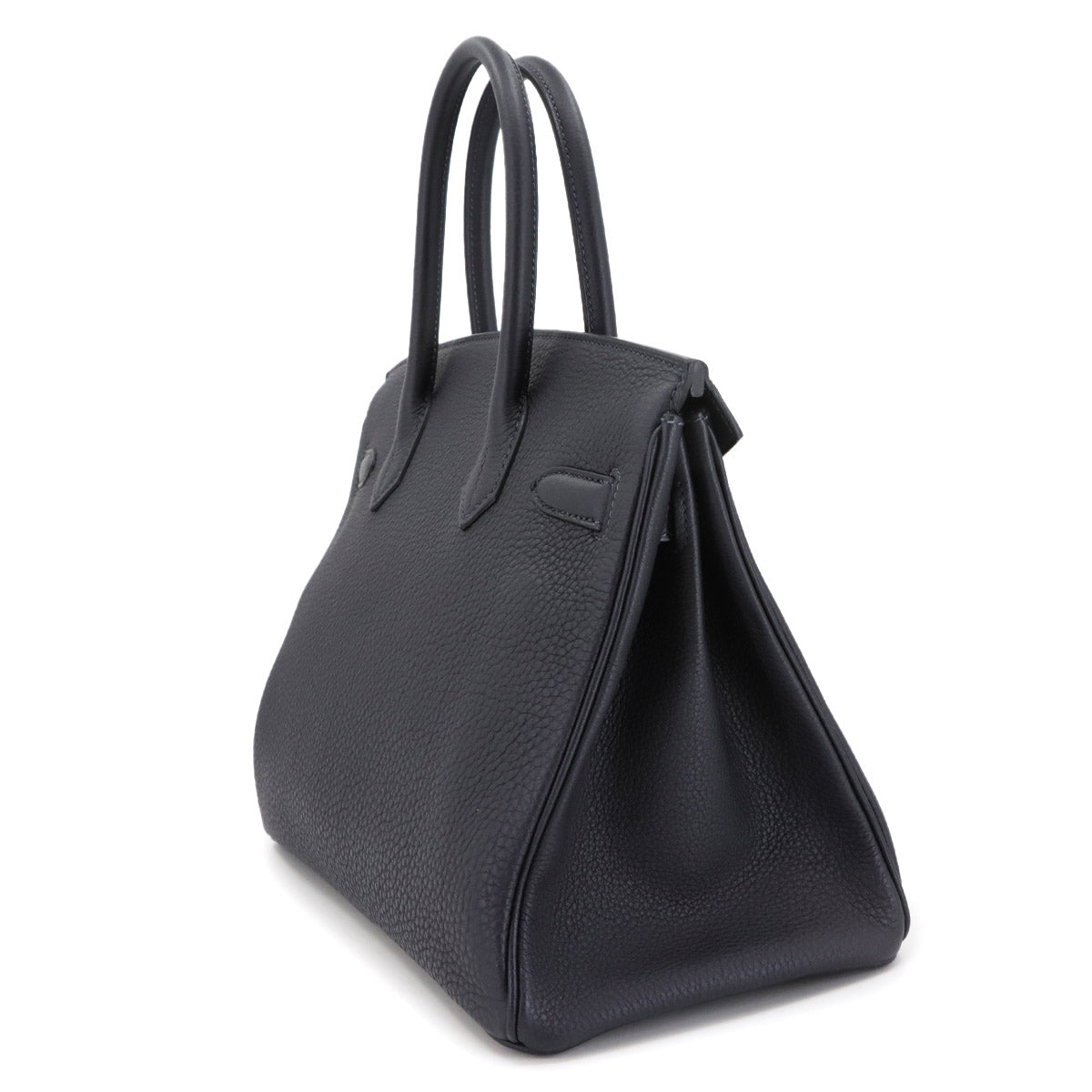 Birkin 30 Togo Leather Bleu Nuit Hand Bag Purse