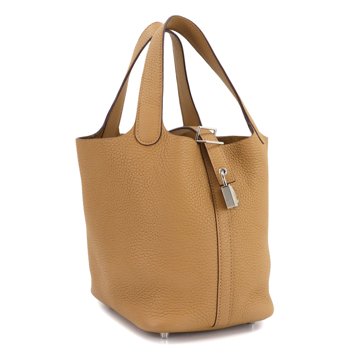 Picotin Lock PM Hand Bag Taurillon Clemence Biscuit Purse