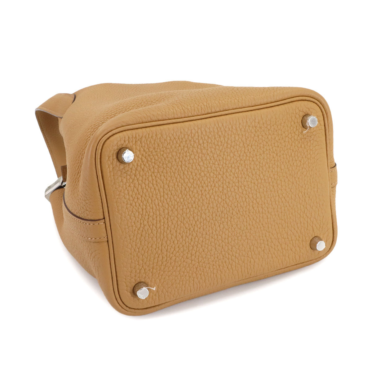 Picotin Lock PM Hand Bag Taurillon Clemence Biscuit Purse