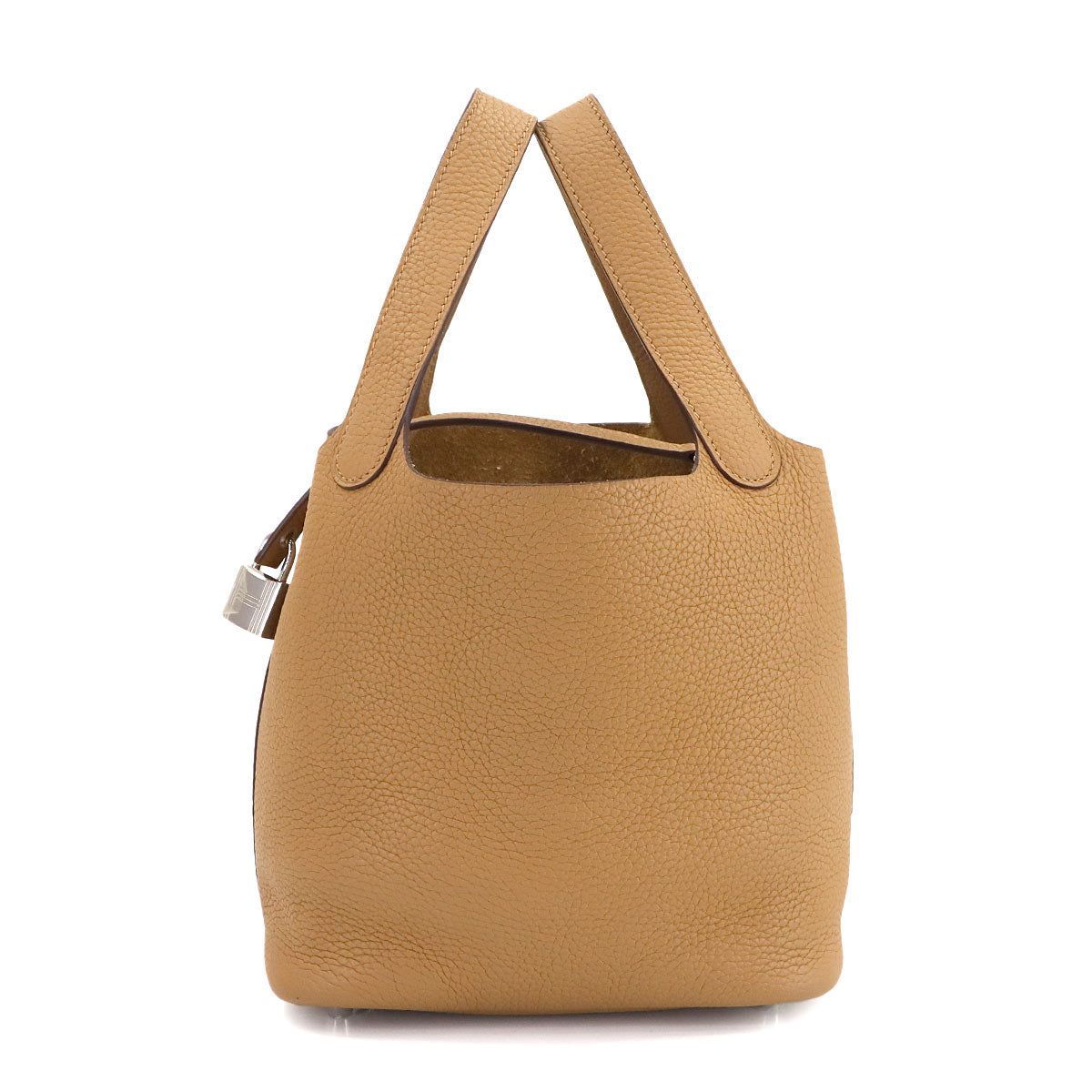 Picotin Lock PM Hand Bag Taurillon Clemence Biscuit Purse