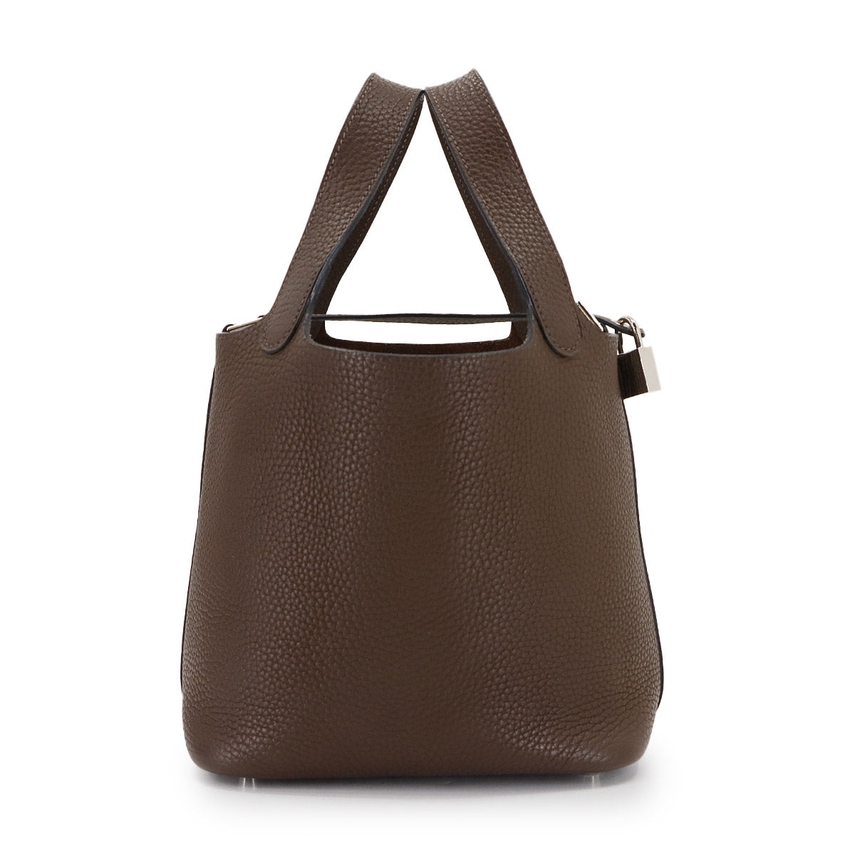 Picotin Lock PM Hand Bag Taurillon Clemence Cacao Purse