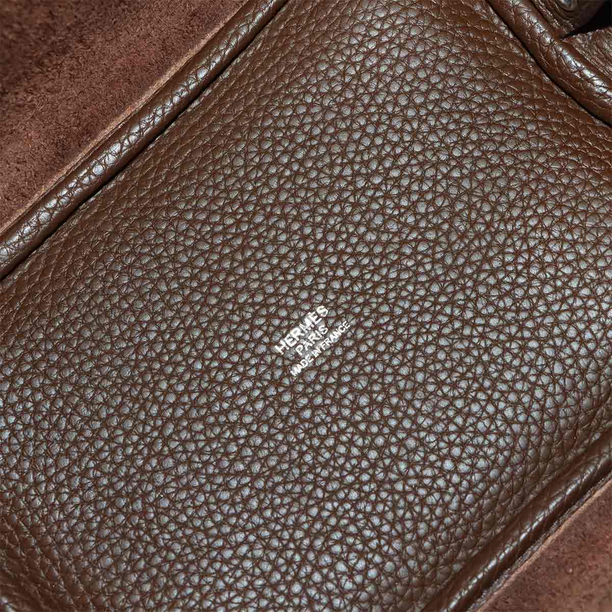 Picotin Lock PM Hand Bag Taurillon Clemence Cacao Purse