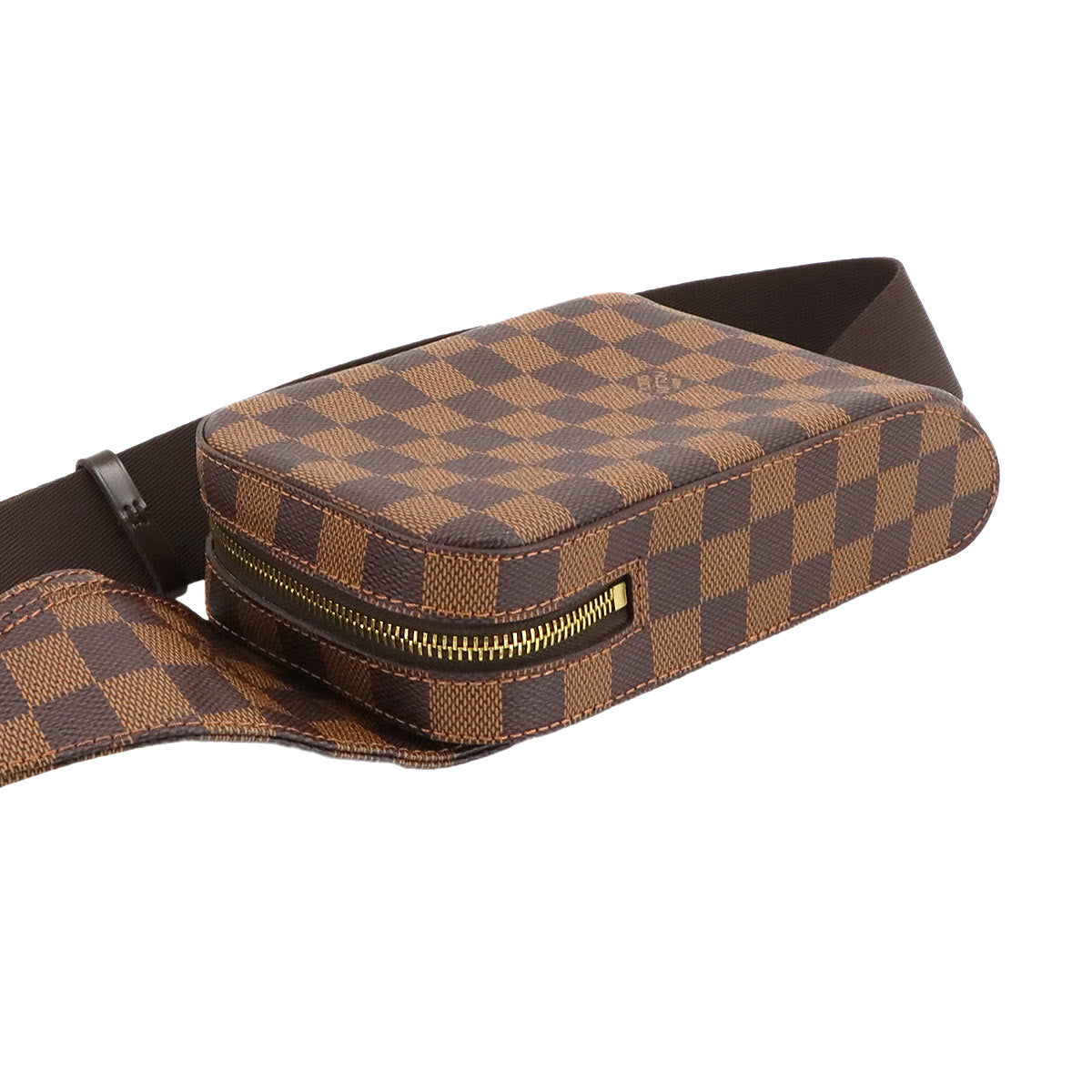 Damier Geronimos Crossbody Bag Ebene Brown N51994