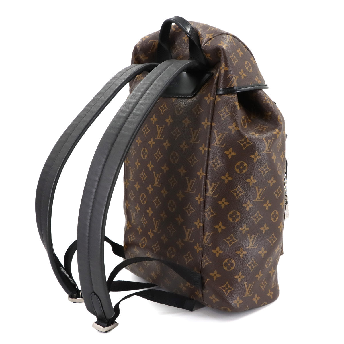 Monogram Macassar Zack Back Pack Brown Noir M43422 Purse