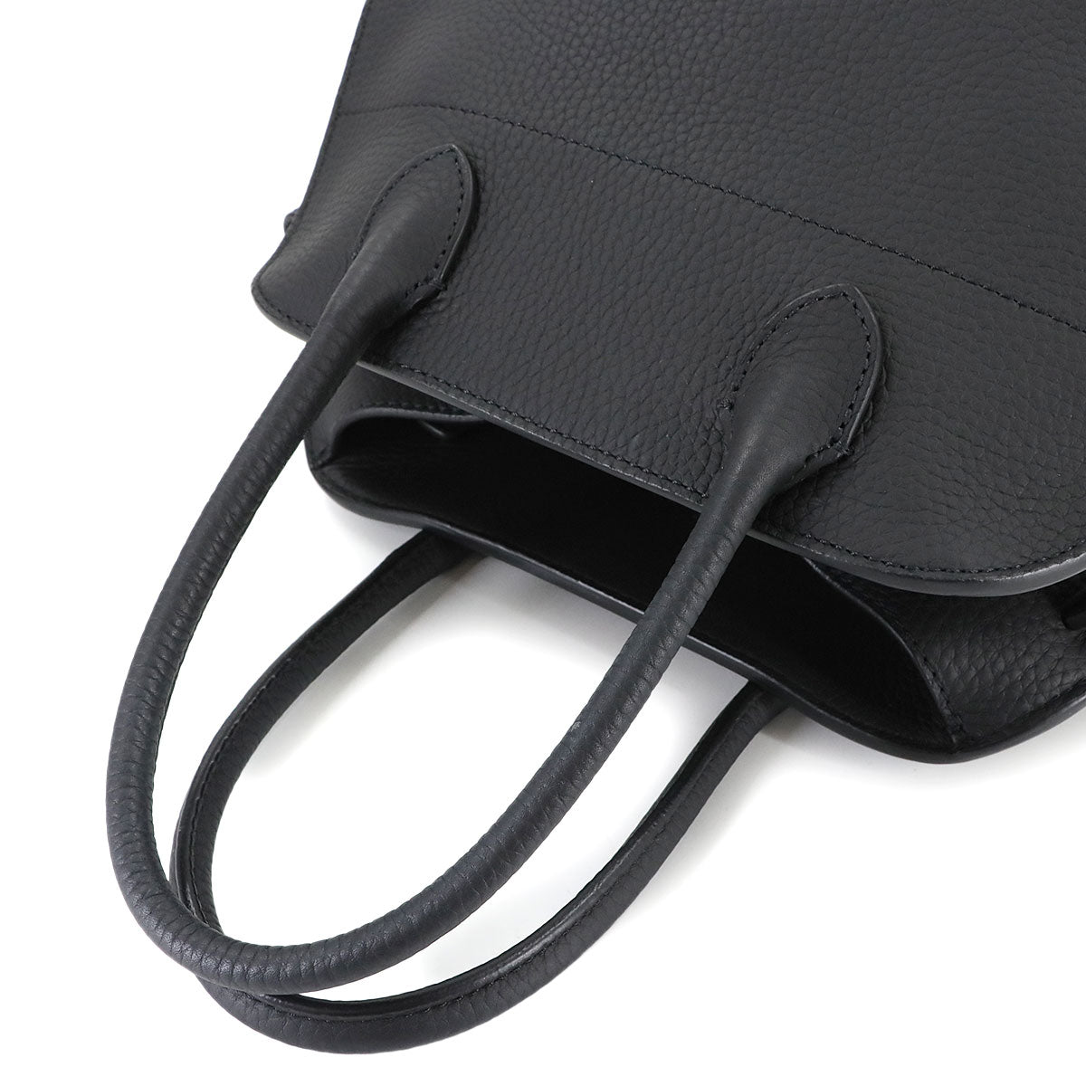 Margaux 10 Hand Shoulder Bag Leather Black W1190L133