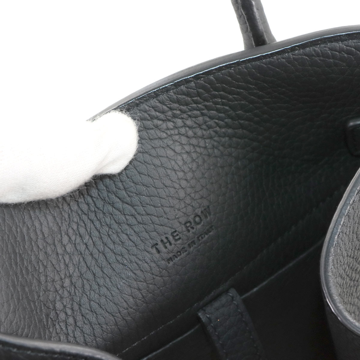 Margaux 10 Hand Shoulder Bag Leather Black W1190L133