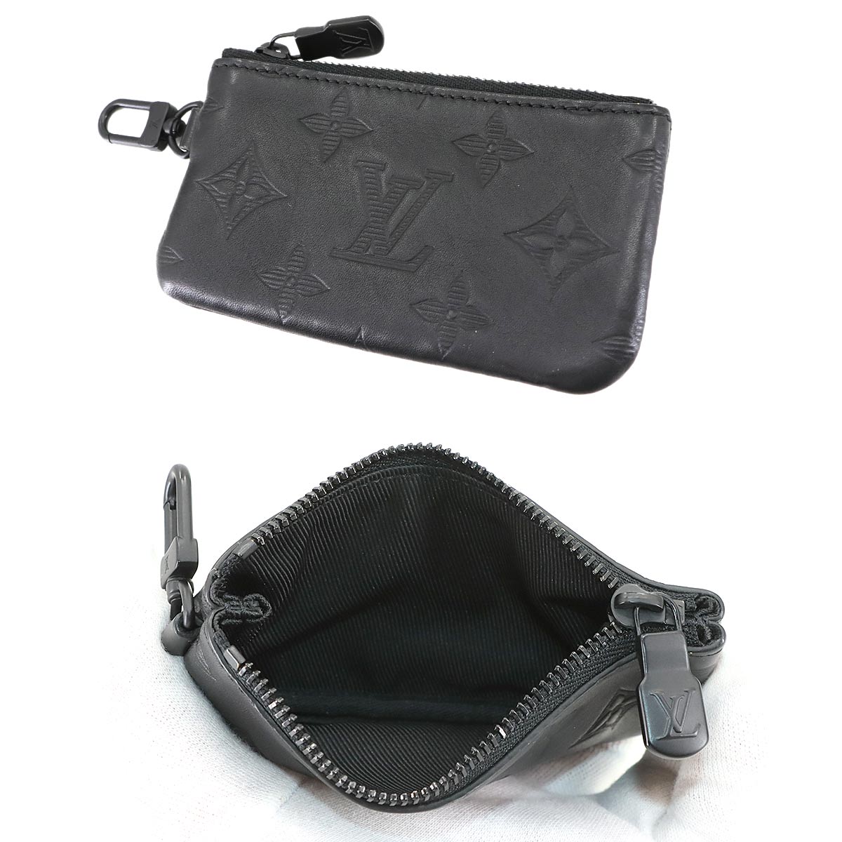 Monogram Shadow Duo Messenger Shoulder Bag Leather M69827