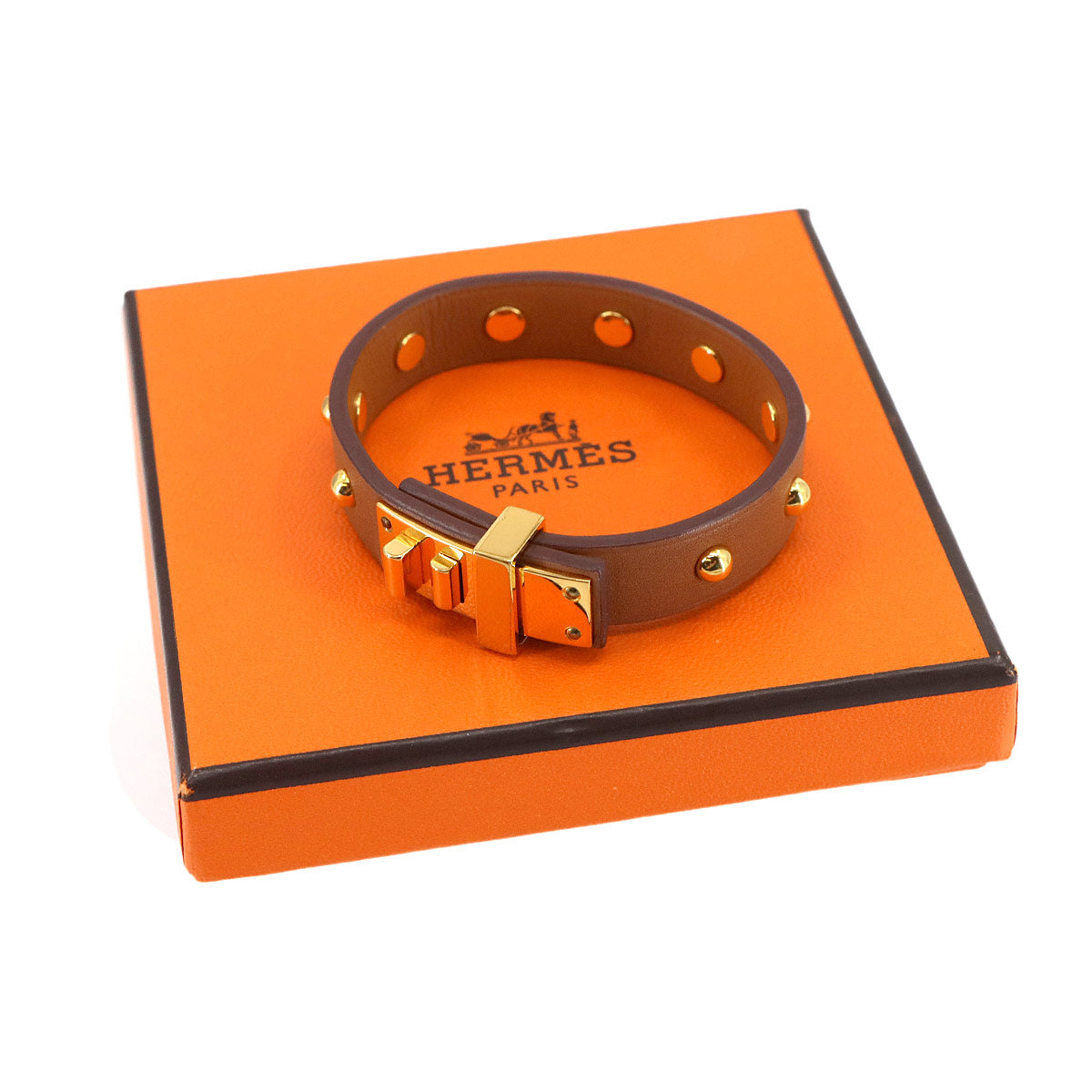 Mini Dog Clou Ronds Bracelet Swift Gold Accessory T2