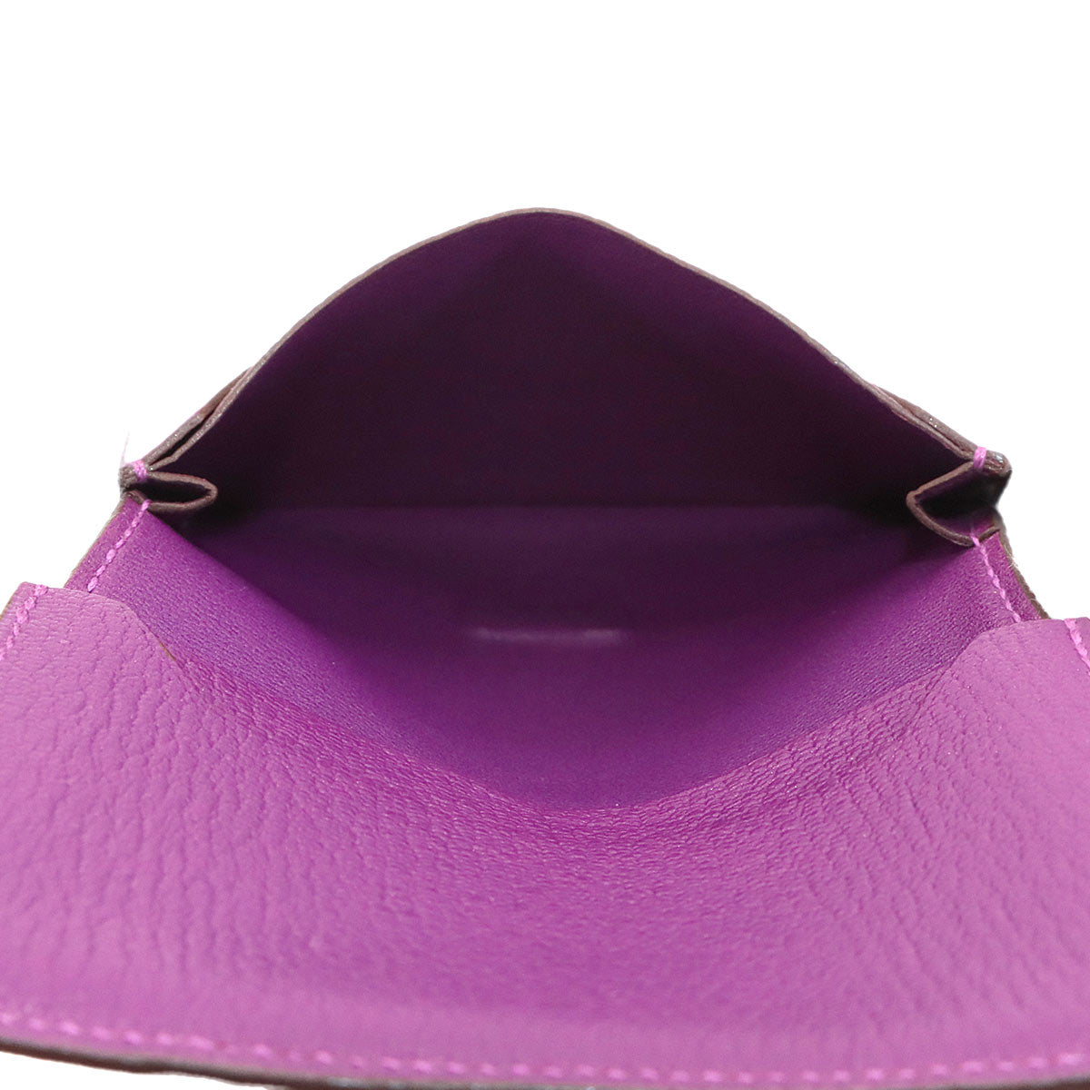 Bearn Card Case Chevre Anemone