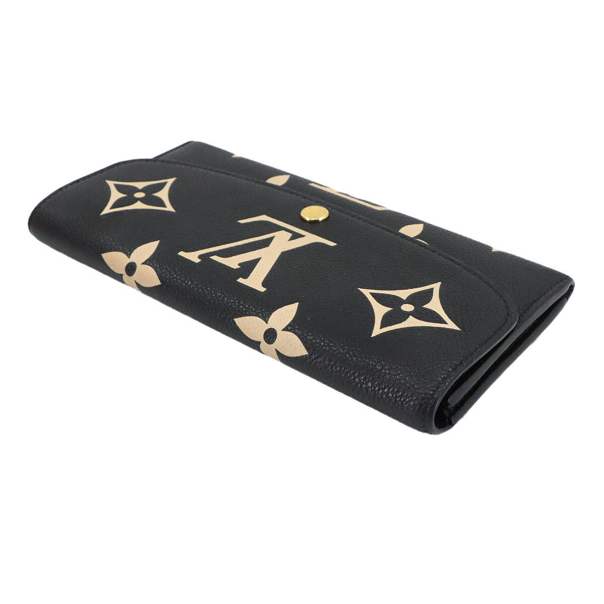 Monogram Empreinte Emilie Wallet Leather Black M83138