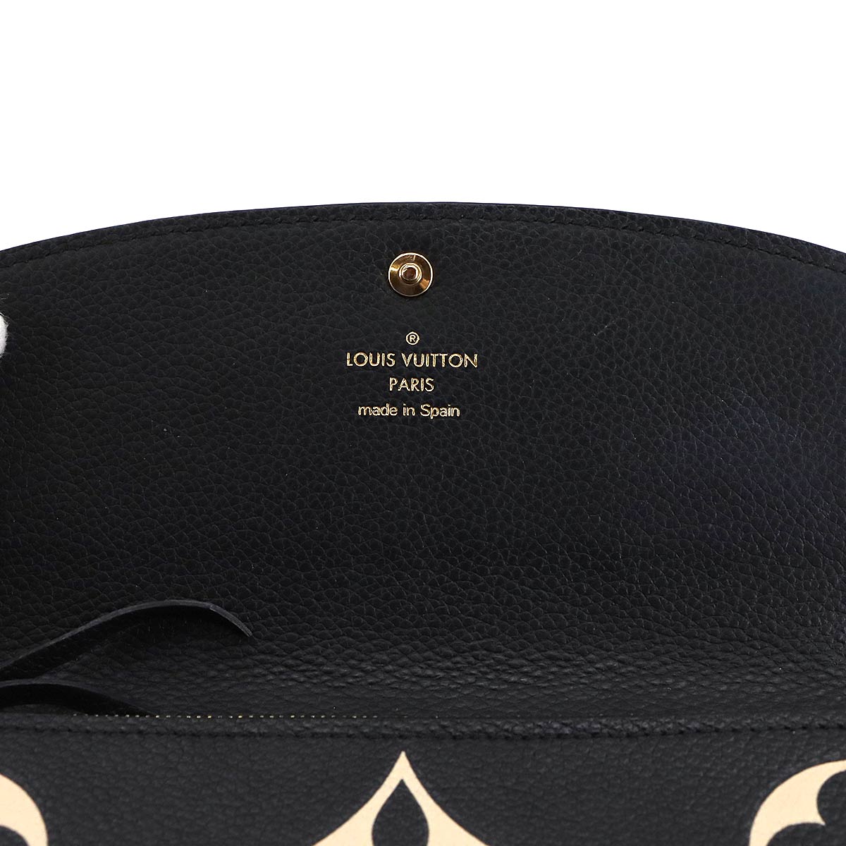 Monogram Empreinte Emilie Wallet Leather Black M83138