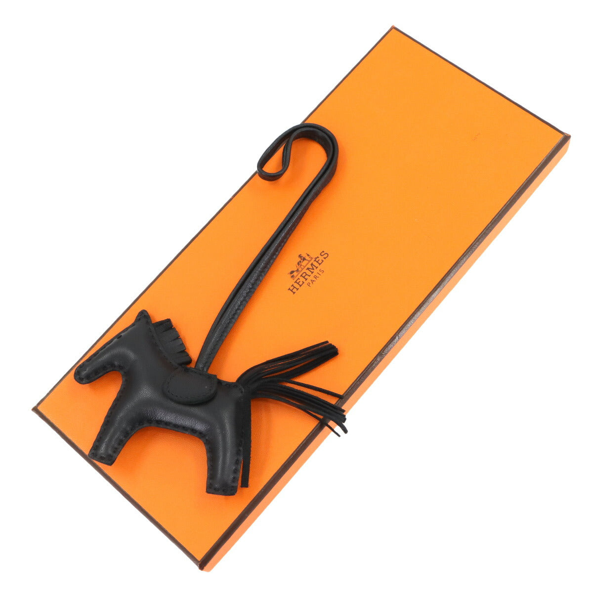 Rodeo PM Bag Charm Agneau Milo So Black