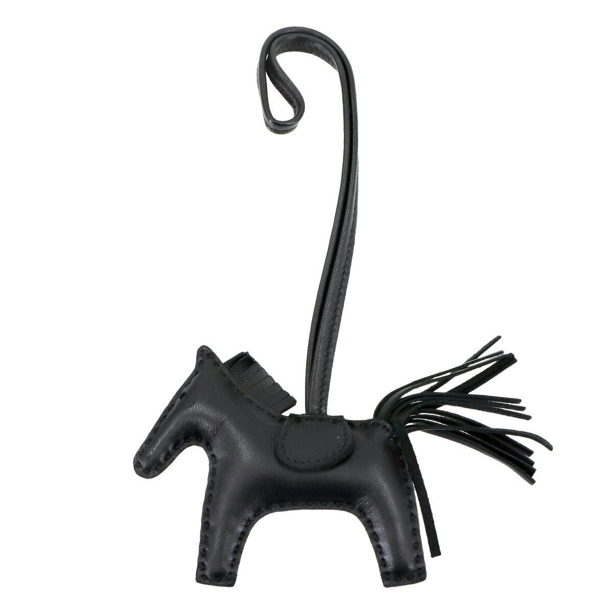 Rodeo PM Bag Charm Agneau Milo So Black