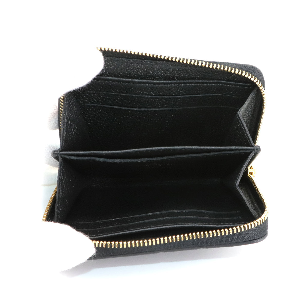 Monogram Empreinte Zippy Coin Purse Coin Case Noir M60574