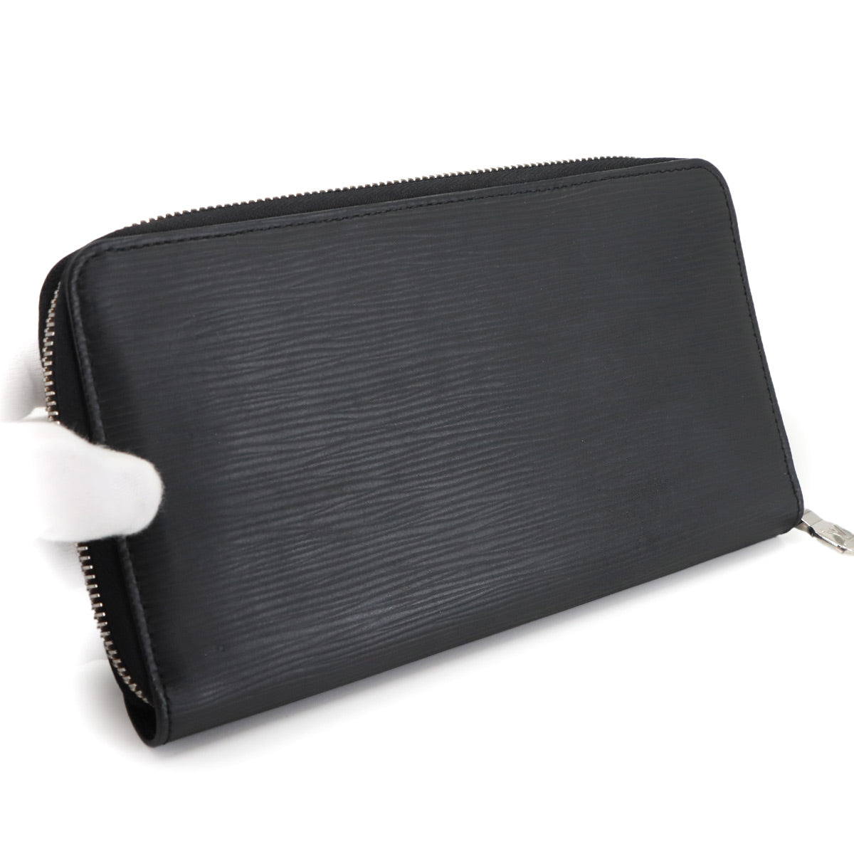 Epi Zippy Organizer NM Long Wallet Leather Noir M62643