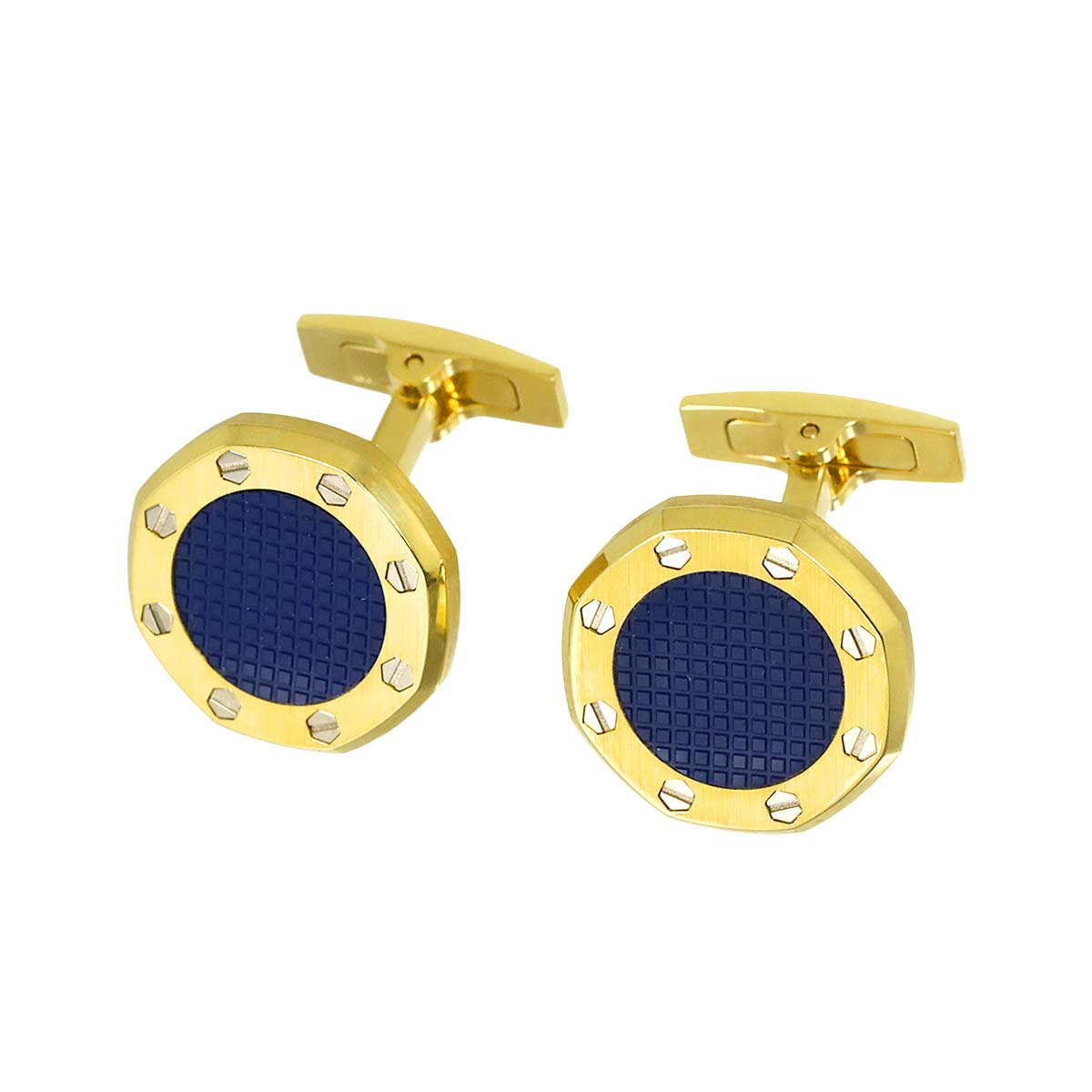 Royal Oak Cuff Links 18K YG 750