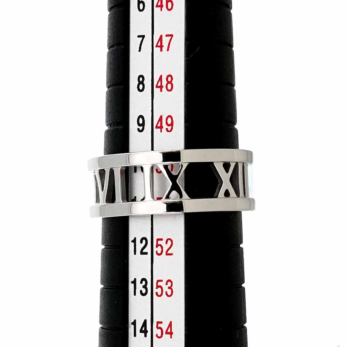 Atlas Diamond Ring 18K White Gold 750 size5.25(US)