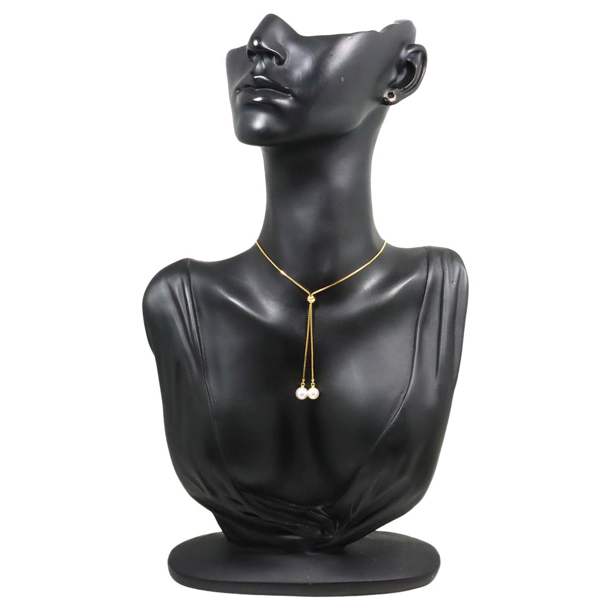 Akoya Pearl 6.9-6.4mm Necklace 18K YG 750