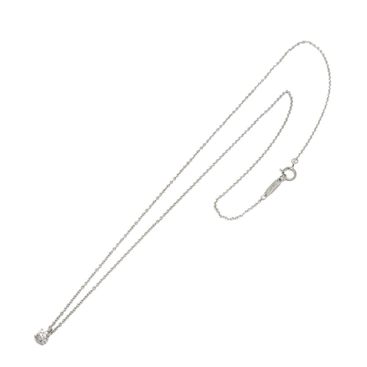 Diamond 0.21ct F/VVS2/3EX Necklace Platinum