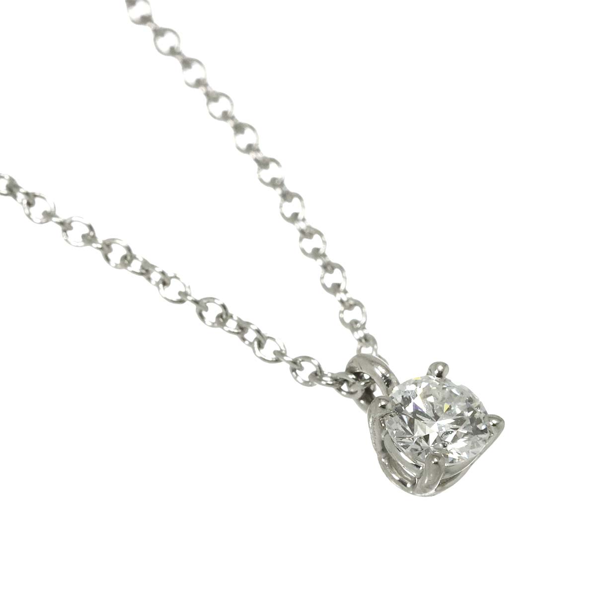 Diamond 0.21ct F/VVS2/3EX Necklace Platinum