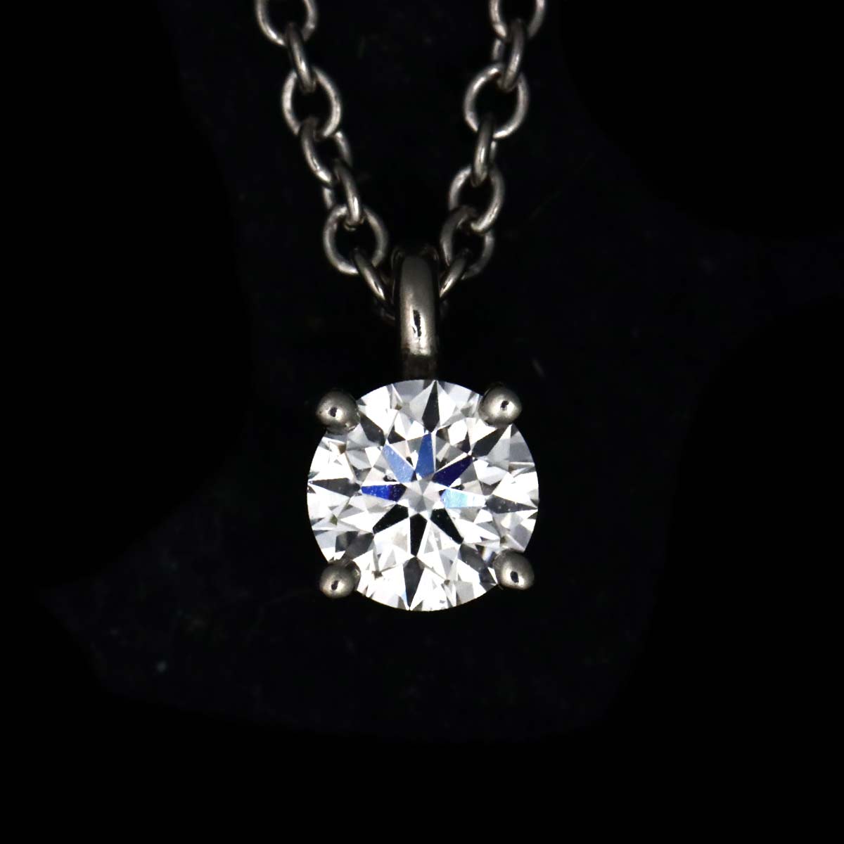 Diamond 0.21ct F/VVS2/3EX Necklace Platinum