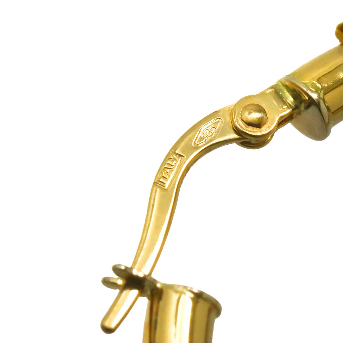 Freshwater cultured pearl Earrings Pierced 14K YG 585