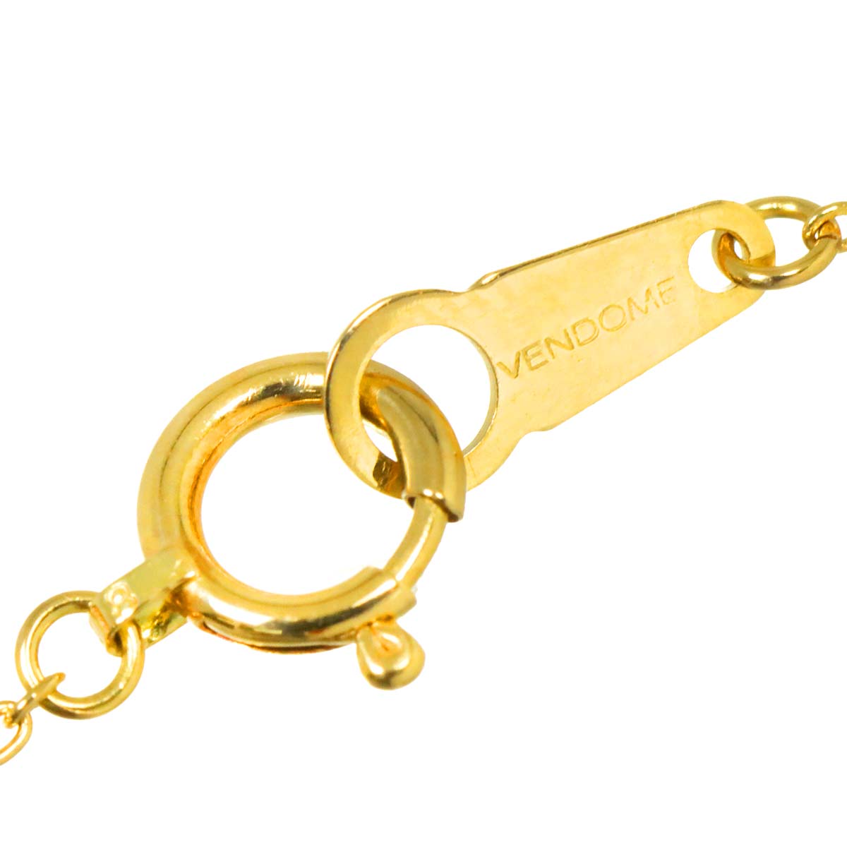 Diamond 0.18ct Necklace 18K Yellow Gold 750