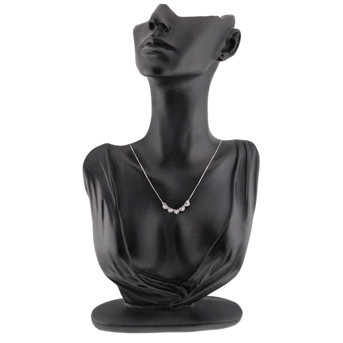 Diamond 0.27ct Necklace 18K WG White Gold 750