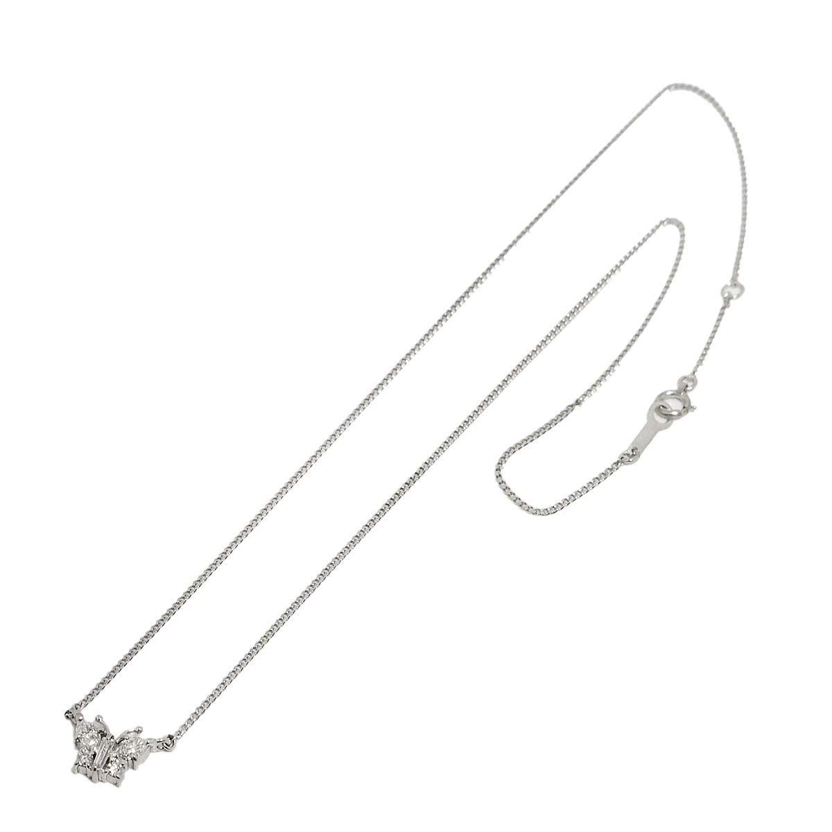 Diamond 0.33ct Necklace Pt Platinum