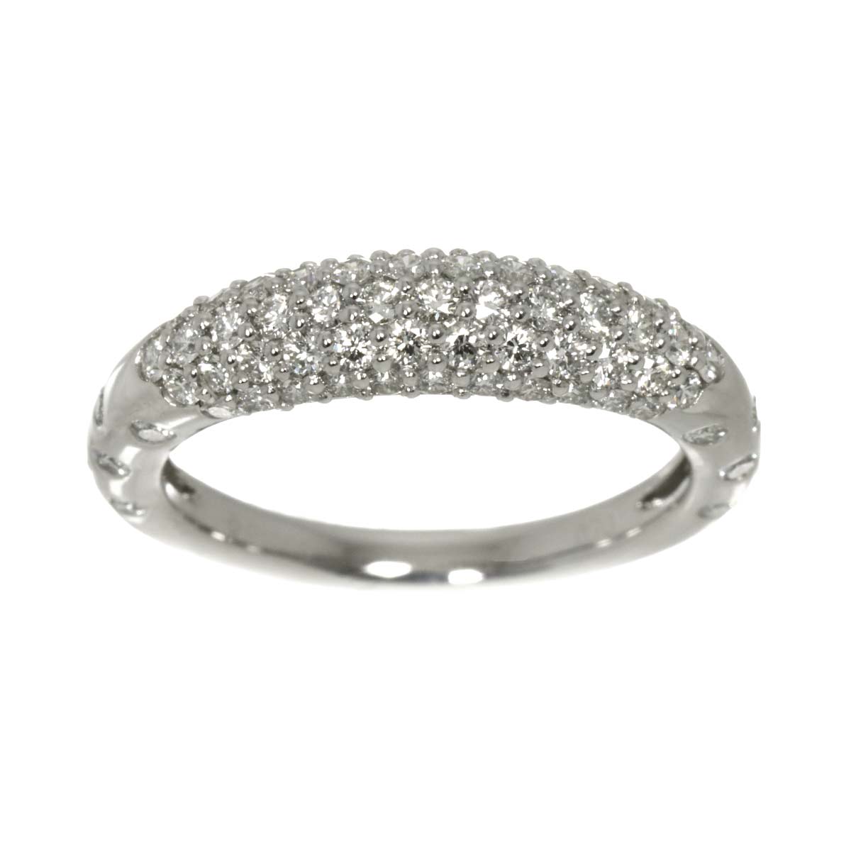 Diamond 0.70ct Ring Pt Platinum size4.75-5(US)