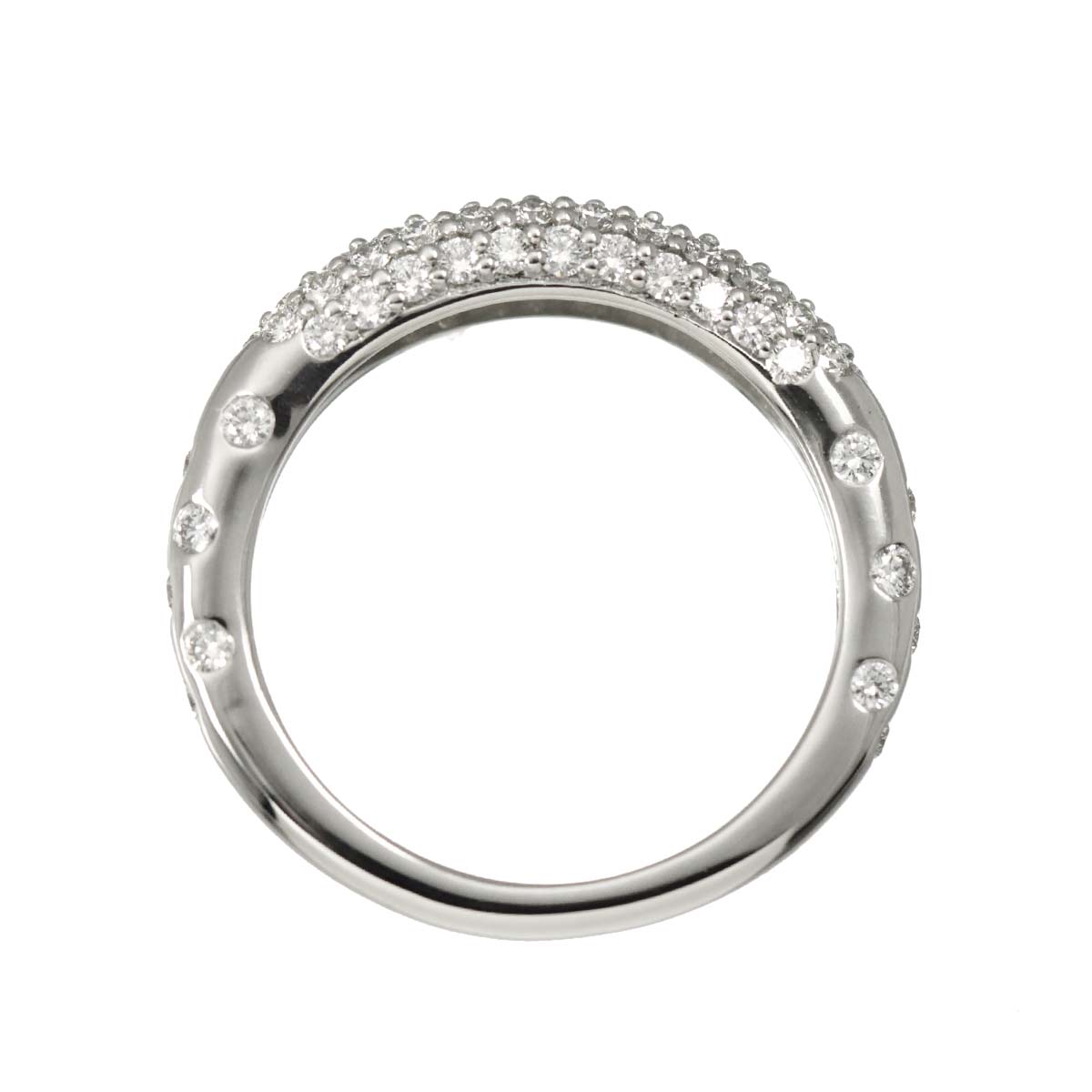 Diamond 0.70ct Ring Pt Platinum size4.75-5(US)