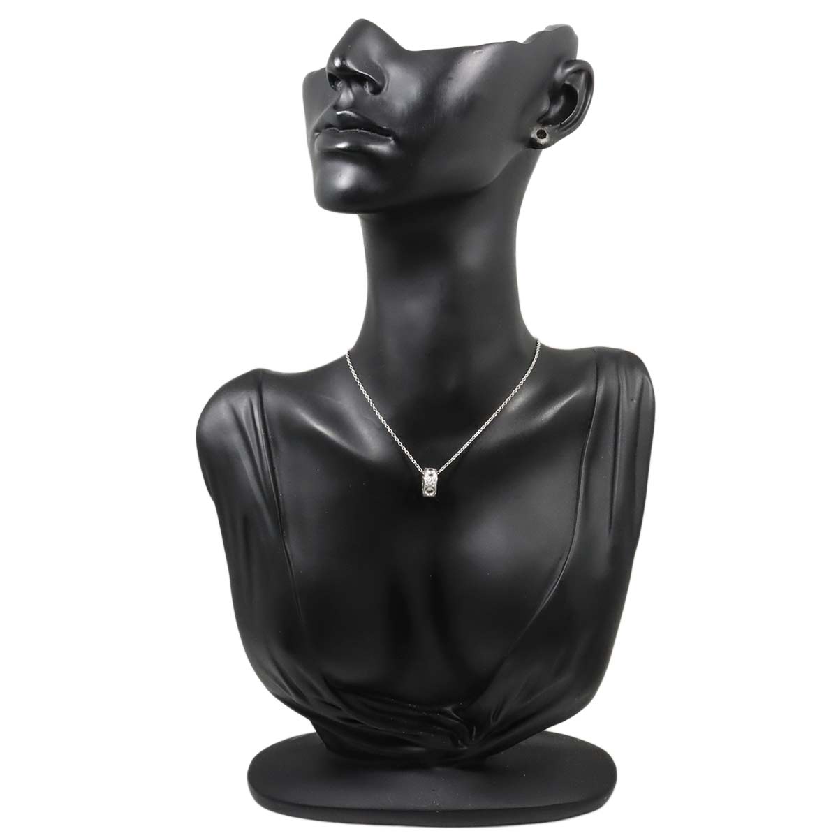 Pendentif Diamond Necklace 18K WG 750