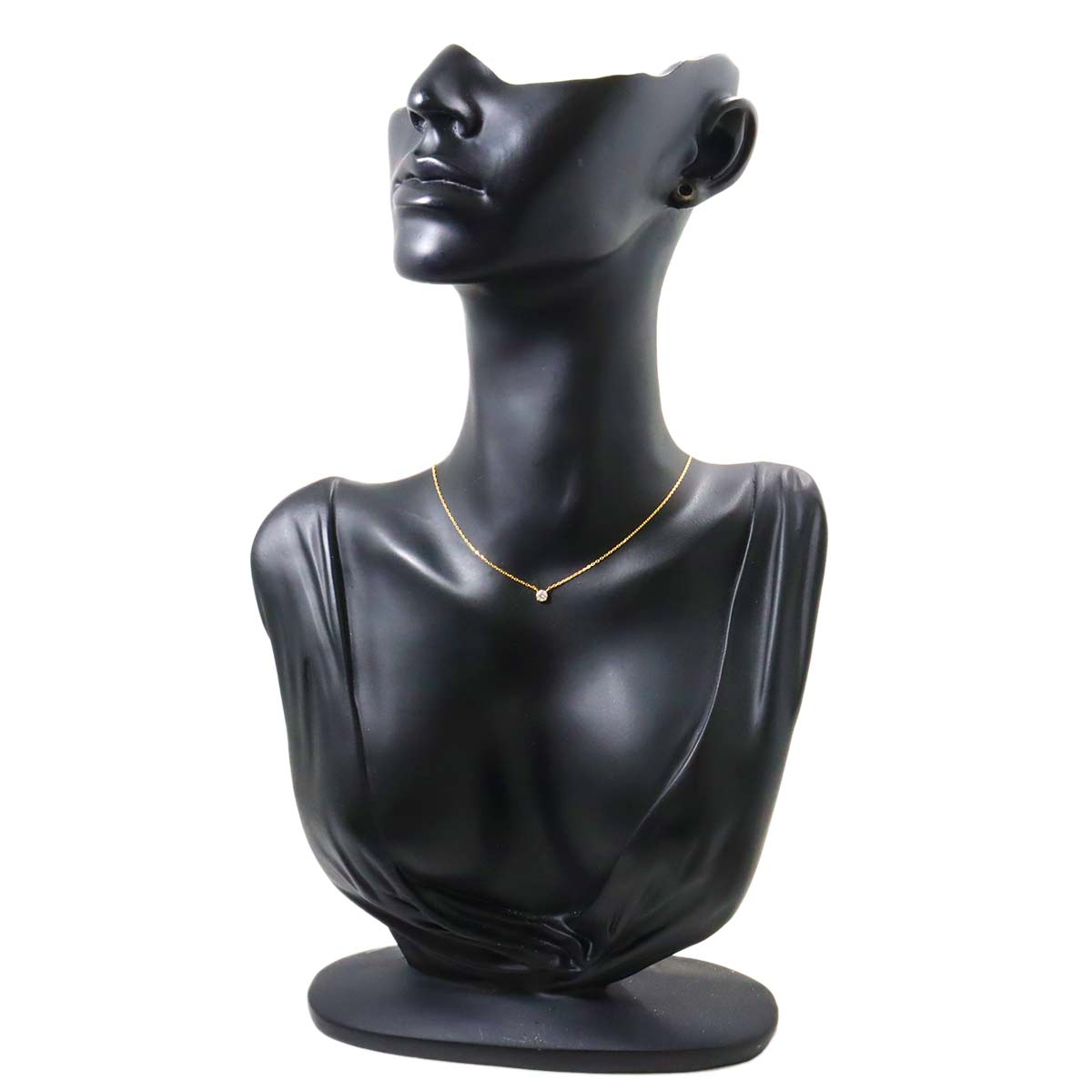 Diamond 0.13ct Necklace 18K Yellow Gold 750