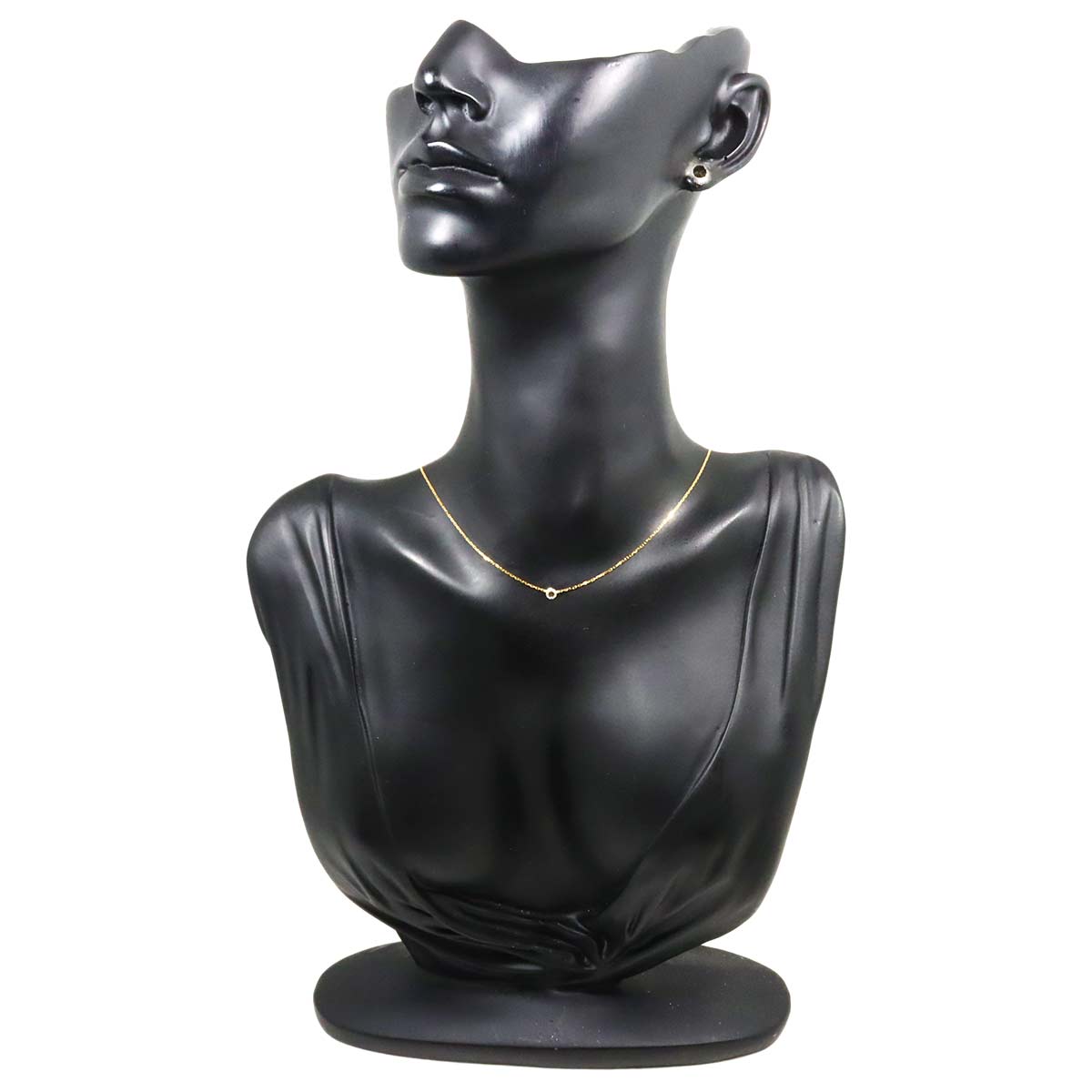 Diamond 0.07ct Necklace 18K YG Yellow Gold 750