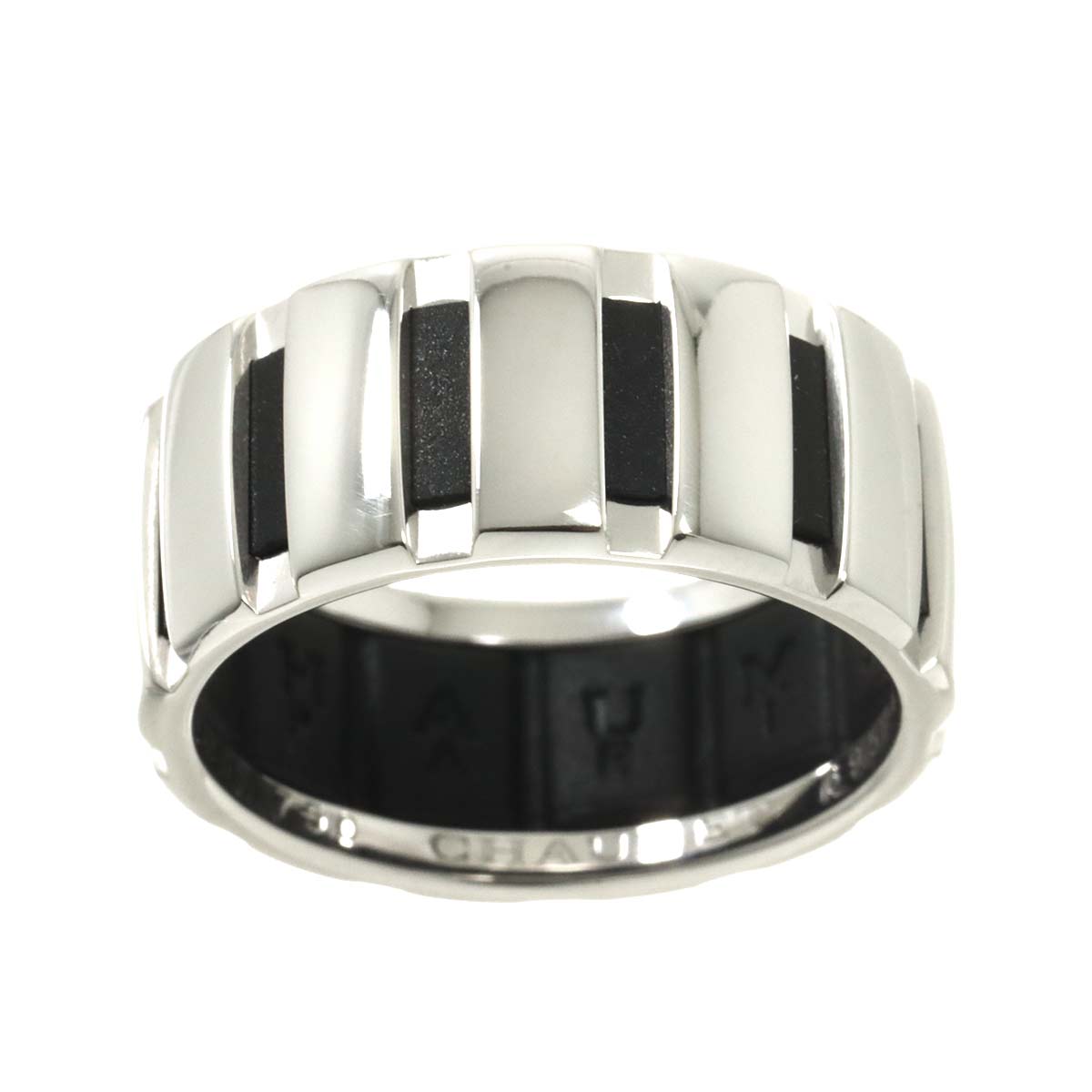 Class one Ring 18K K18 WG 750 Rubber Size59 8.25(US)