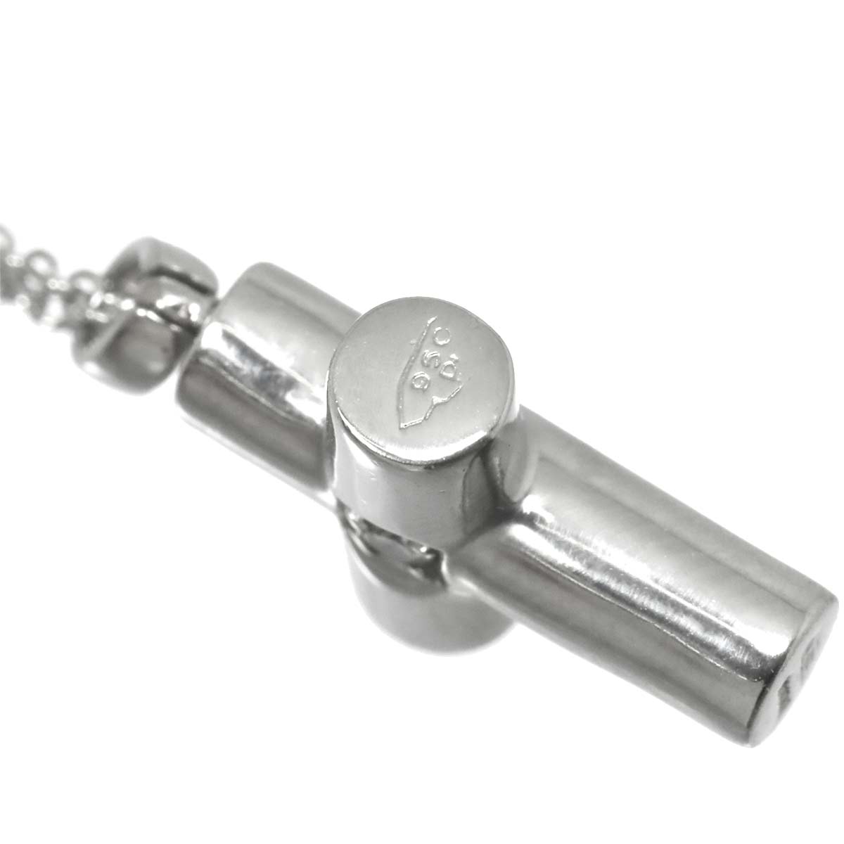 Latin Cross Diamond 1P Necklace Pt Platinum