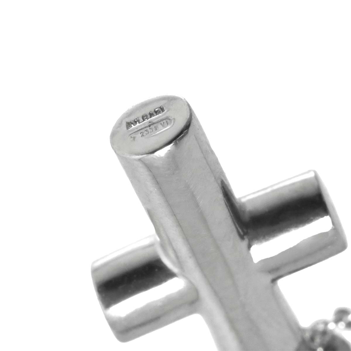 Latin Cross Diamond 1P Necklace Pt Platinum