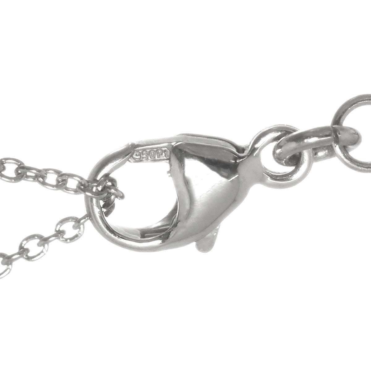 Latin Cross Diamond 1P Necklace Pt Platinum