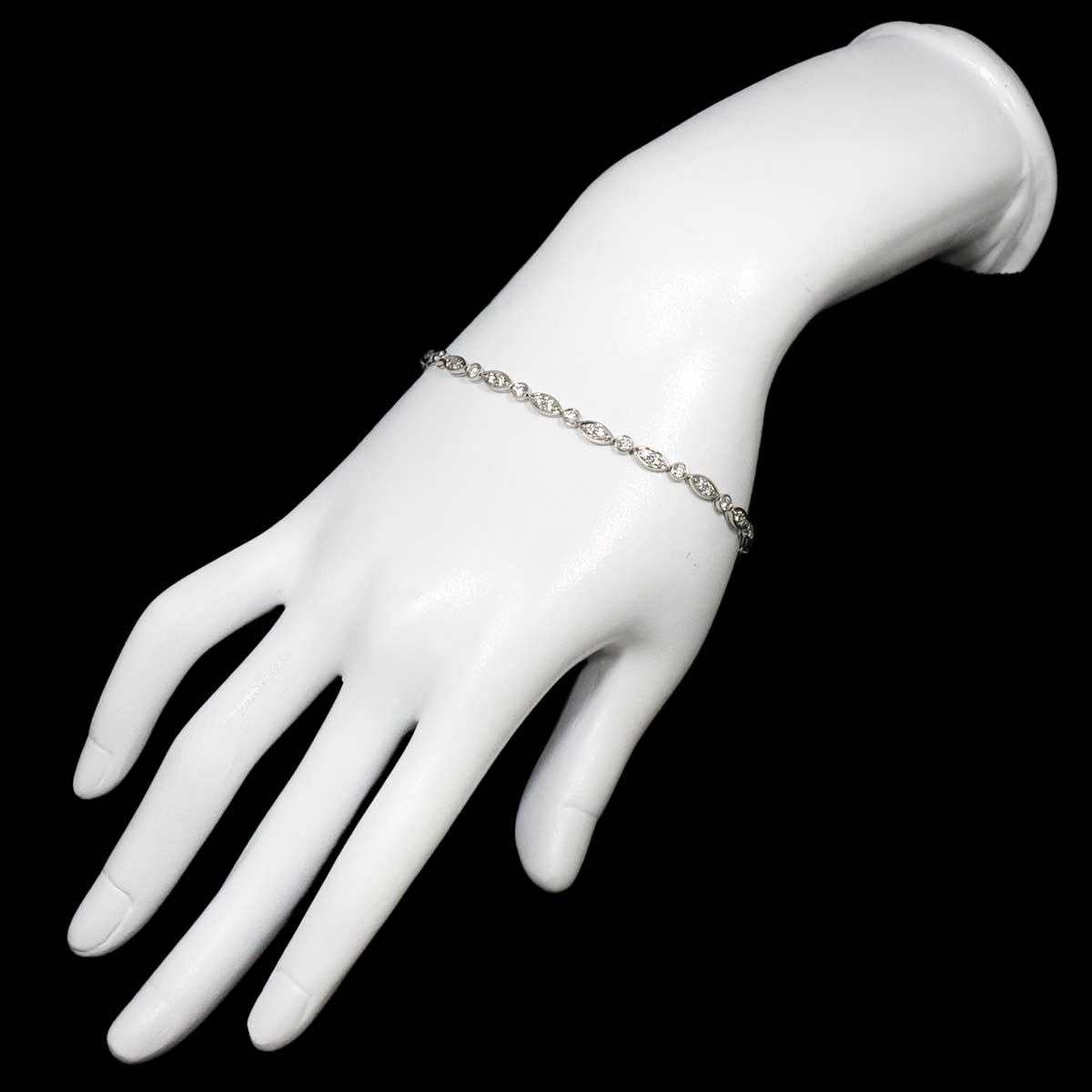 Jazz Diamond Bracelet Platinum