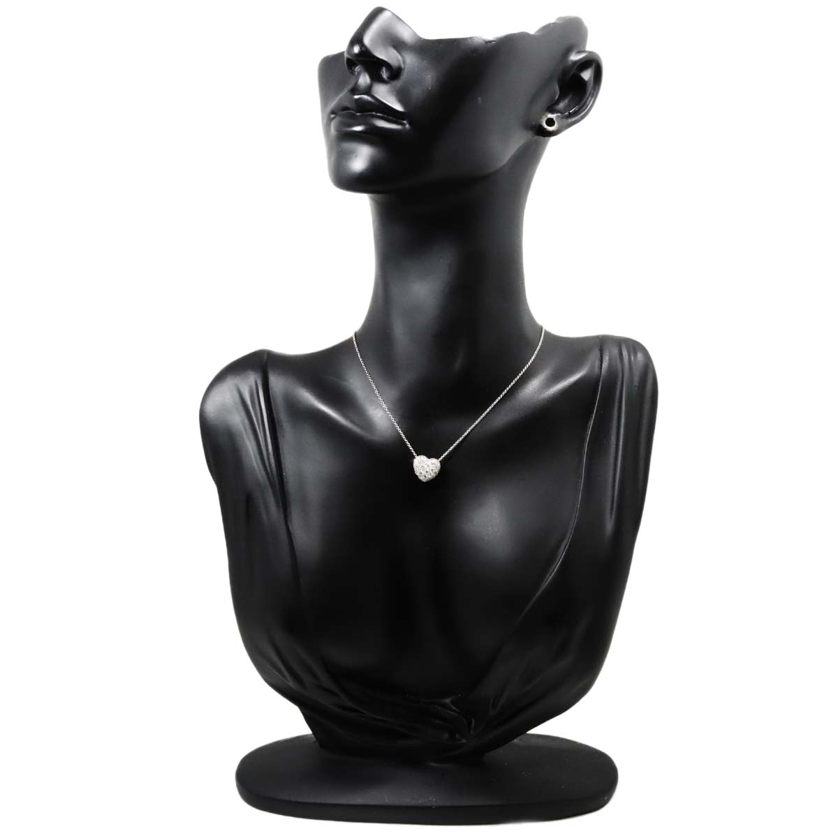 Diamond 0.50ct Necklace 18K WG White Gold 750