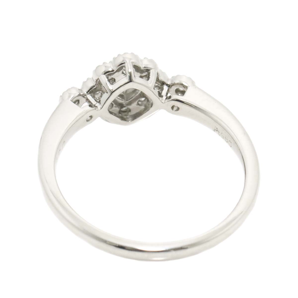 Diamond 0.30ct Ring Pt Platinum size5.25-5.5(US)