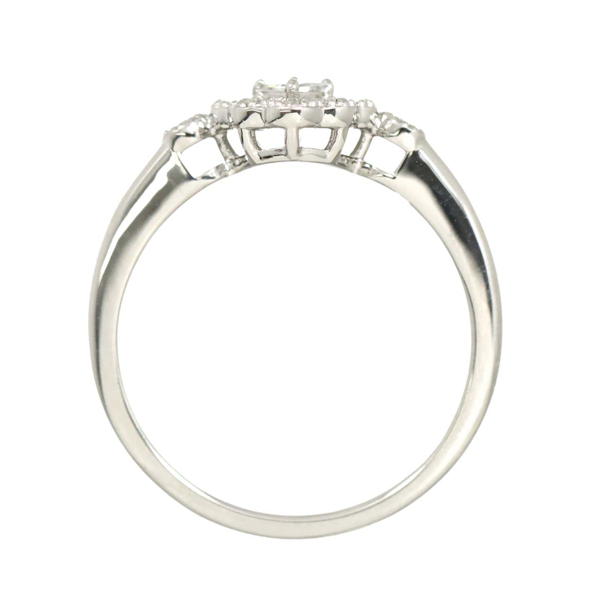 Diamond 0.30ct Ring Pt Platinum size5.25-5.5(US)