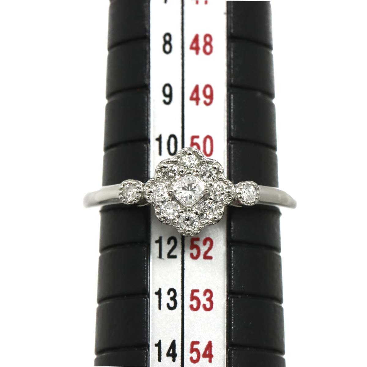 Diamond 0.30ct Ring Pt Platinum size5.25-5.5(US)