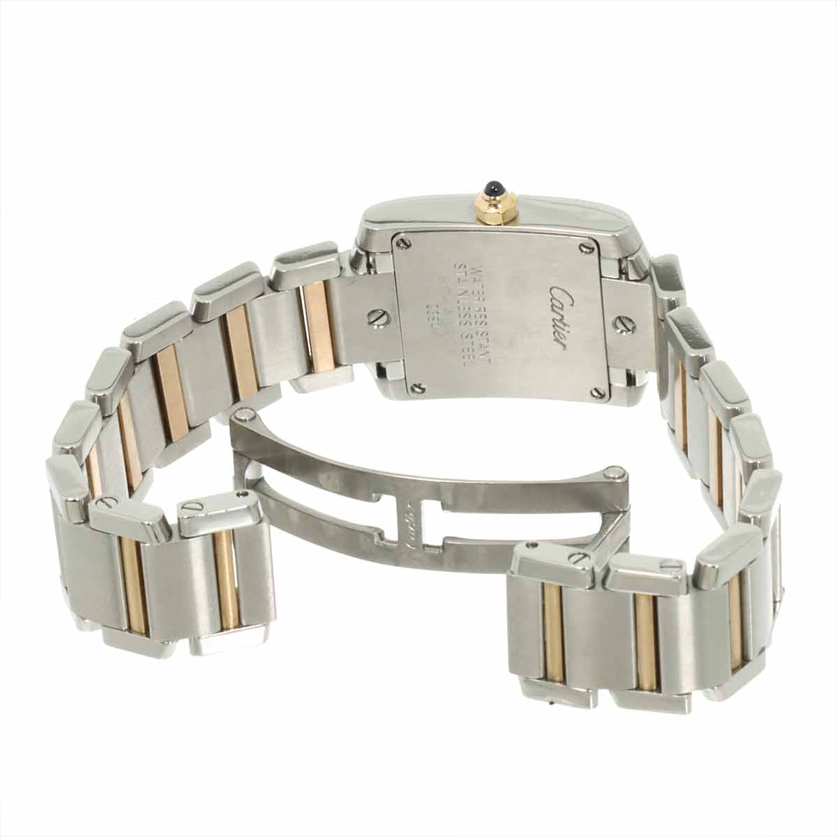 Tank Francaise SM W51027Q4 750 PG Quartz Pink Shell Dial