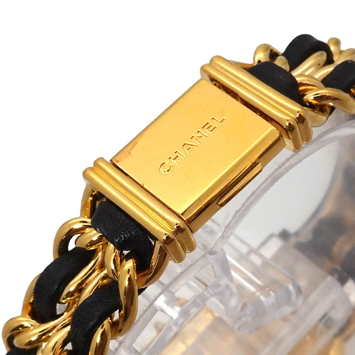 Premiere Size M H0001 Vintage Quartz Black Dial Ladies Watch